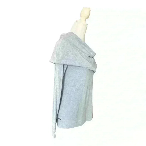 Lilly Pulitzer Belinda One Shoulder Heather Blue Pullover Top Size XS - Picture 6 of 9